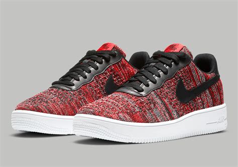 nike air force mit roter sohle|Nike Air Force 1 flyknit.